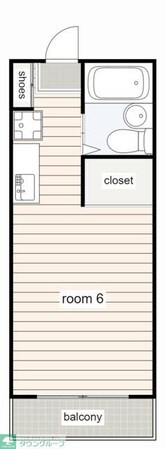 アレイ御幸の物件間取画像